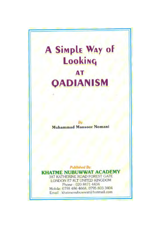 qadianism